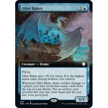 Image for Glint Raker (Extended Art) (54) (BRC) - Magic: The Gathering