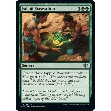 Image for Fallaji Excavation (178) (BRO) - Magic: The Gathering