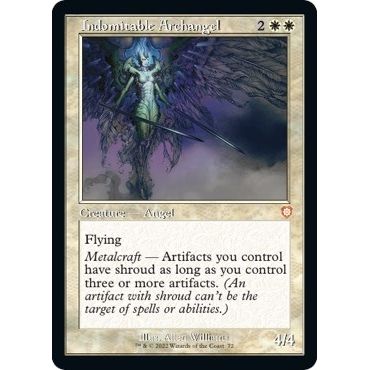 Image for Indomitable Archangel (Retro Frame) (72) (BRC) - Magic: The Gathering