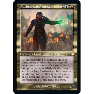 Image for Mishra, Eminent One (Retro Frame) (1) (BRC) - Magic: The Gathering