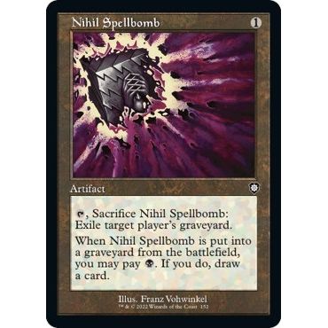 Image for Nihil Spellbomb (Retro Frame) (152) (BRC) - Magic: The Gathering