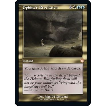 Image for Sphinx's Revelation (Retro Frame) (130) (BRC) - Magic: The Gathering