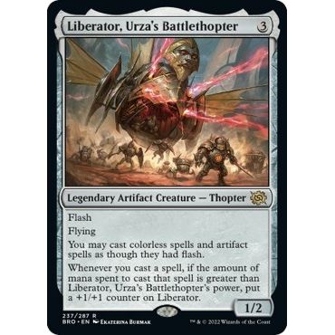 Image for Liberator, Urza's Battlethopter (237) (BRO) - Magic: The Gathering