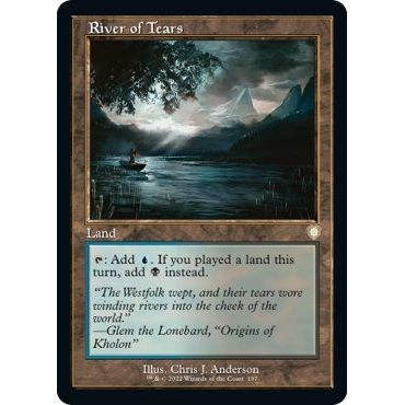 Image for River of Tears (Retro Frame) (197) (BRC) - Magic: The Gathering