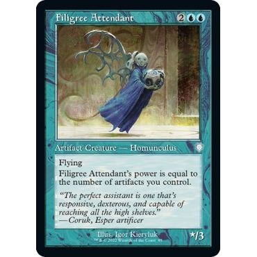 Image for Filigree Attendant (Retro Frame) (85) (BRC) - Magic: The Gathering
