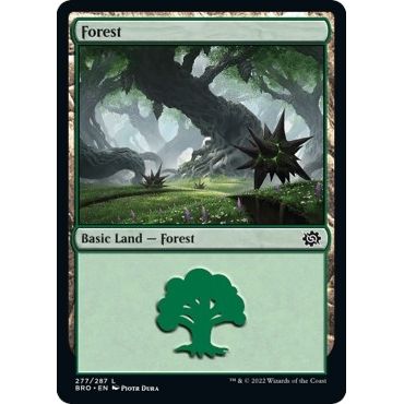 Image for Forest (277) (277) (BRO) - Magic: The Gathering