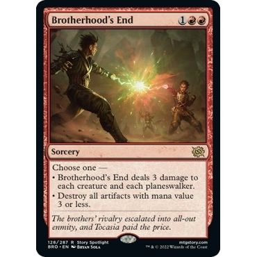 Image for Brotherhood's End (128) (BRO) - Magic: The Gathering