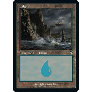 Image for Island (31) (Retro Frame) (31) (BRC) - Magic: The Gathering