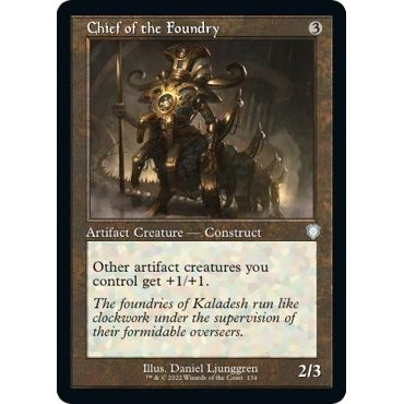 Image for Chief of the Foundry (Retro Frame) (134) (BRC) - Magic: The Gathering