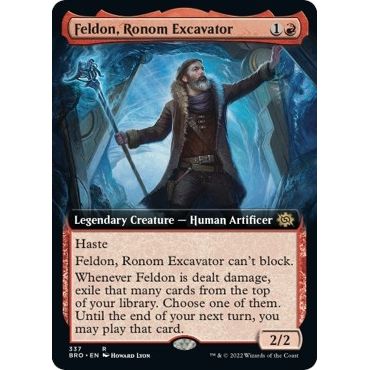 Image for Feldon, Ronom Excavator (Extended Art) (337) (BRO) - Magic: The Gathering