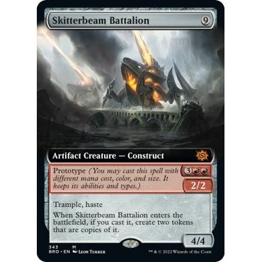 Image for Skitterbeam Battalion (Extended Art) (343) (BRO) - Magic: The Gathering