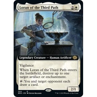 Image for Loran of the Third Path (Extended Art) (304) (BRO) - Magic: The Gathering
