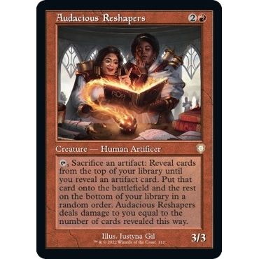 Image for Audacious Reshapers (Retro Frame) (112) (BRC) - Magic: The Gathering