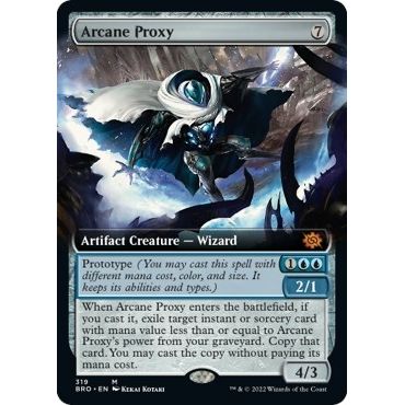 Image for Arcane Proxy (Extended Art) (319) (BRO) - Magic: The Gathering