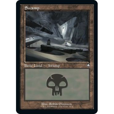 Image for Swamp (34) (Retro Frame) (34) (BRC) - Magic: The Gathering