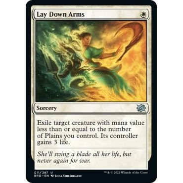 Image for Lay Down Arms (11) (BRO) - Magic: The Gathering