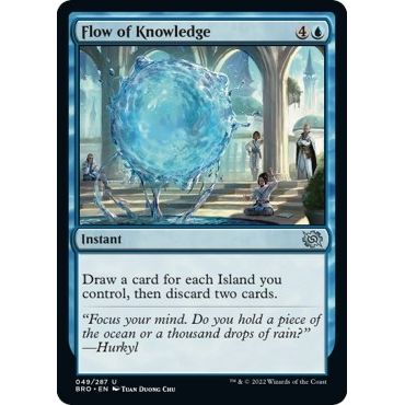 Image for Flow of Knowledge (49) (BRO) - Magic: The Gathering