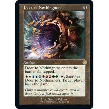 Image for Door to Nothingness (14) (BRR) - Magic: The Gathering