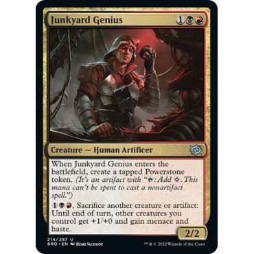 Image for Junkyard Genius (214) (BRO) - Magic: The Gathering