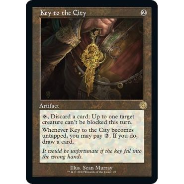 Image for Key to the City (27) (BRR) - Magic: The Gathering