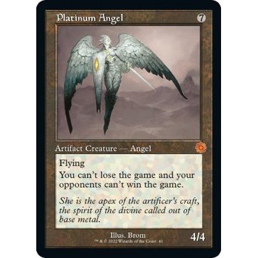Image for Platinum Angel (41) (BRR) - Magic: The Gathering