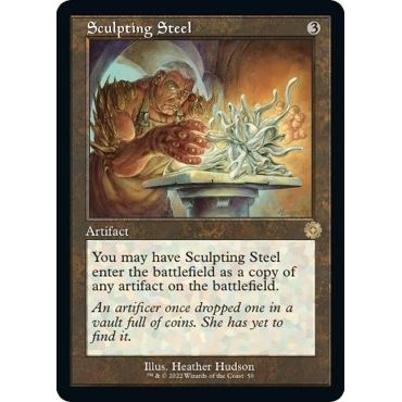 Image for Sculpting Steel (50) (BRR) - Magic: The Gathering