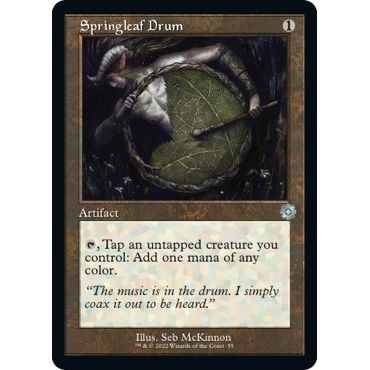 Image for Springleaf Drum (55) (BRR) - Magic: The Gathering
