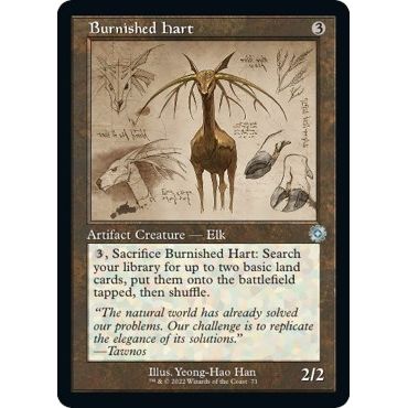 Image for Burnished Hart (Schematic) (71) (BRR) - Magic: The Gathering