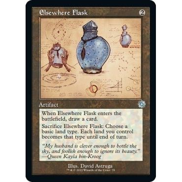 Image for Elsewhere Flask (Schematic) (78) (BRR) - Magic: The Gathering