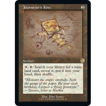 Image for Journeyer's Kite (Schematic) (88) (BRR) - Magic: The Gathering