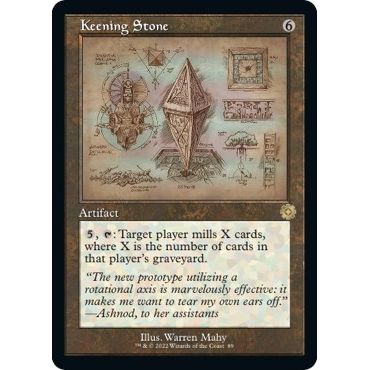Image for Keening Stone (Schematic) (89) (BRR) - Magic: The Gathering