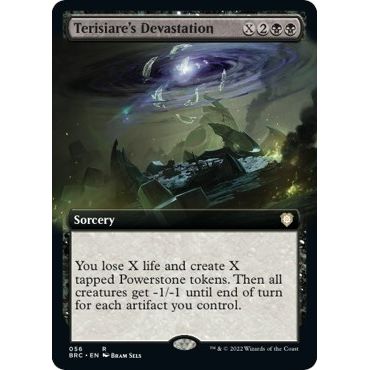 Image for Terisiare's Devastation (Extended Art) (56) (BRC) - Magic: The Gathering