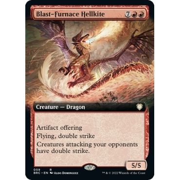 Image for Blast-Furnace Hellkite (Extended Art) (59) (BRC) - Magic: The Gathering