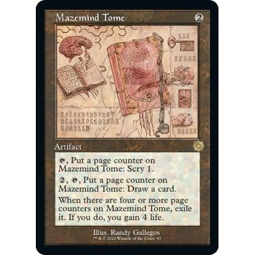 Image for Mazemind Tome (Schematic) (93) (BRR) - Magic: The Gathering