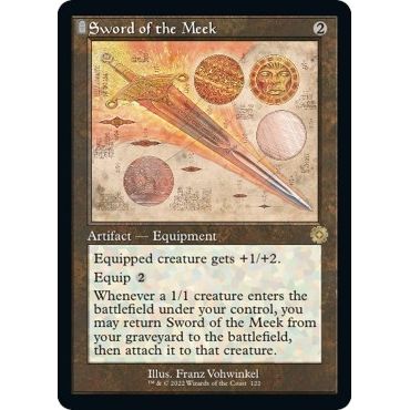 Image for Sword of the Meek (Schematic) (122) (BRR) - Magic: The Gathering