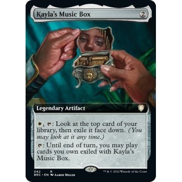 Image for Kayla's Music Box (Extended Art) (62) (BRC) - Magic: The Gathering