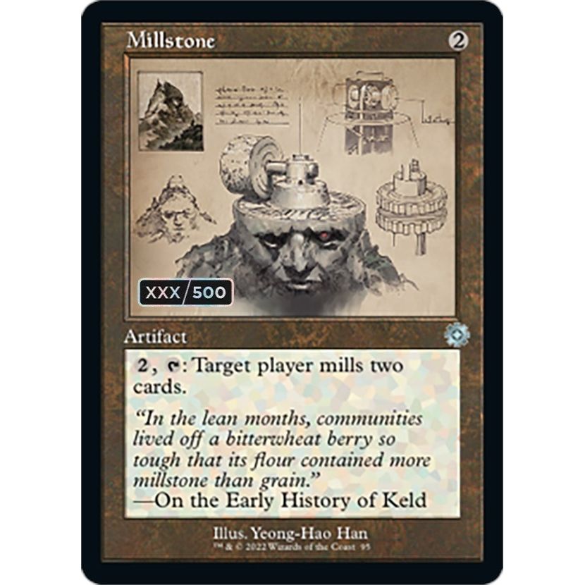 Image for Millstone (Schematic) (Serial Numbered) (95) (BRR) - Magic: The Gathering