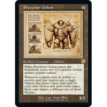 Image for Precursor Golem (Schematic) (105) (BRR) - Magic: The Gathering