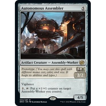 Image for Autonomous Assembler (34) (BRO) - Magic: The Gathering