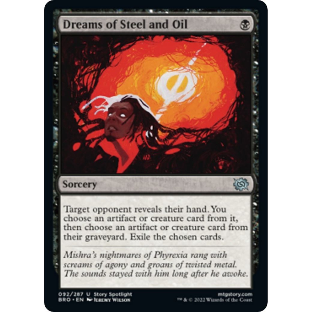 Image for Dreams of Steel and Oil (92) (BRO) - Magic: The Gathering