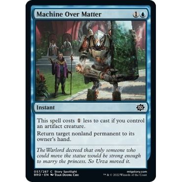 Image for Machine Over Matter (57) (BRO) - Magic: The Gathering