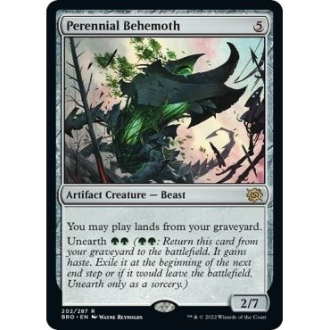 Image for Perennial Behemoth (202) (BRO) - Magic: The Gathering