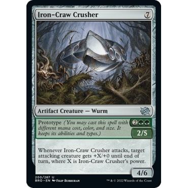 Image for Iron-Craw Crusher (200) (BRO) - Magic: The Gathering