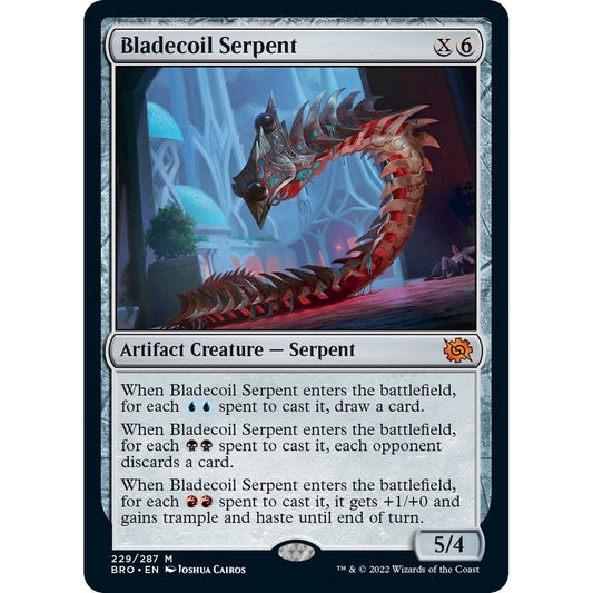 Image for Bladecoil Serpent (229) (BRO) - Magic: The Gathering