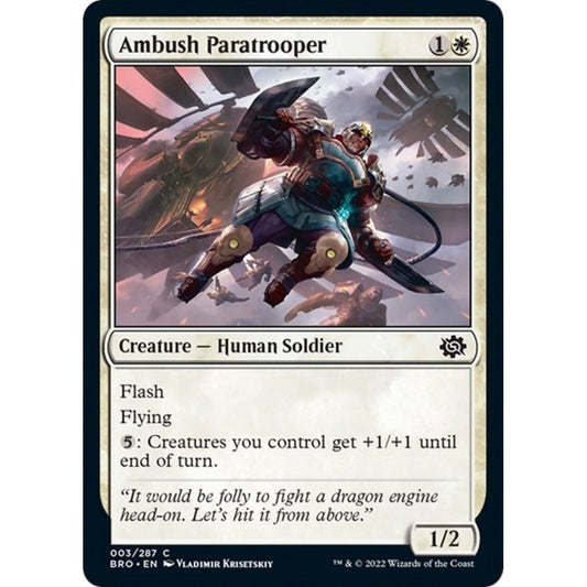 Image for Ambush Paratrooper (3) (BRO) - Magic: The Gathering