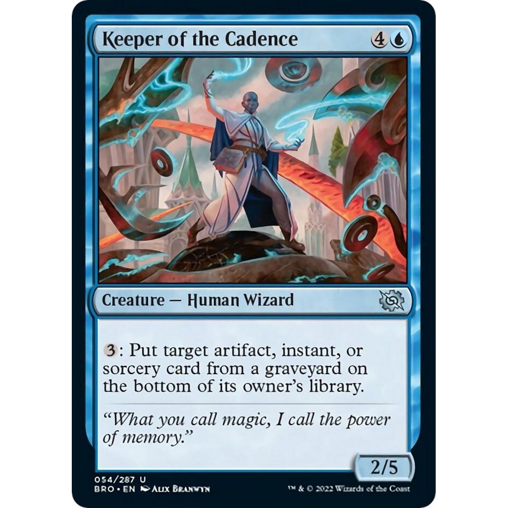 Image for Keeper of the Cadence (54) (BRO) - Magic: The Gathering