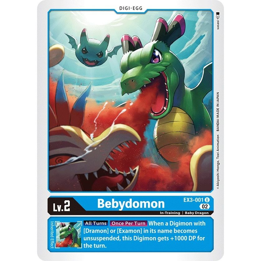 Image for Bebydomon (EX3-001 U) (EX03) - Digimon Card Game