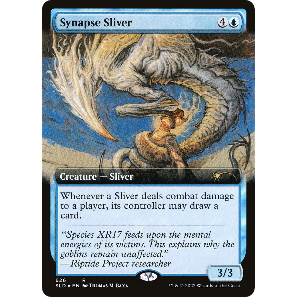 Image for Synapse Sliver (Extended Art) (626) (SLD) - Magic: The Gathering
