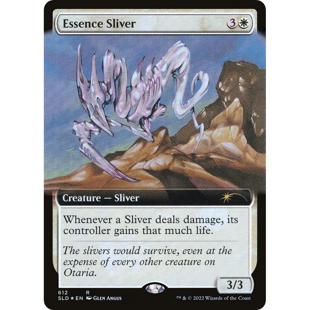 Image for Essence Sliver (Extended Art) (612) (SLD) - Magic: The Gathering