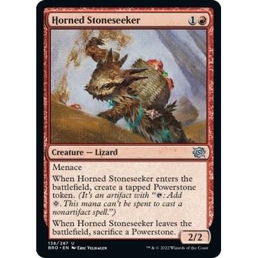 Image for Horned Stoneseeker (138) (BRO) - Magic: The Gathering